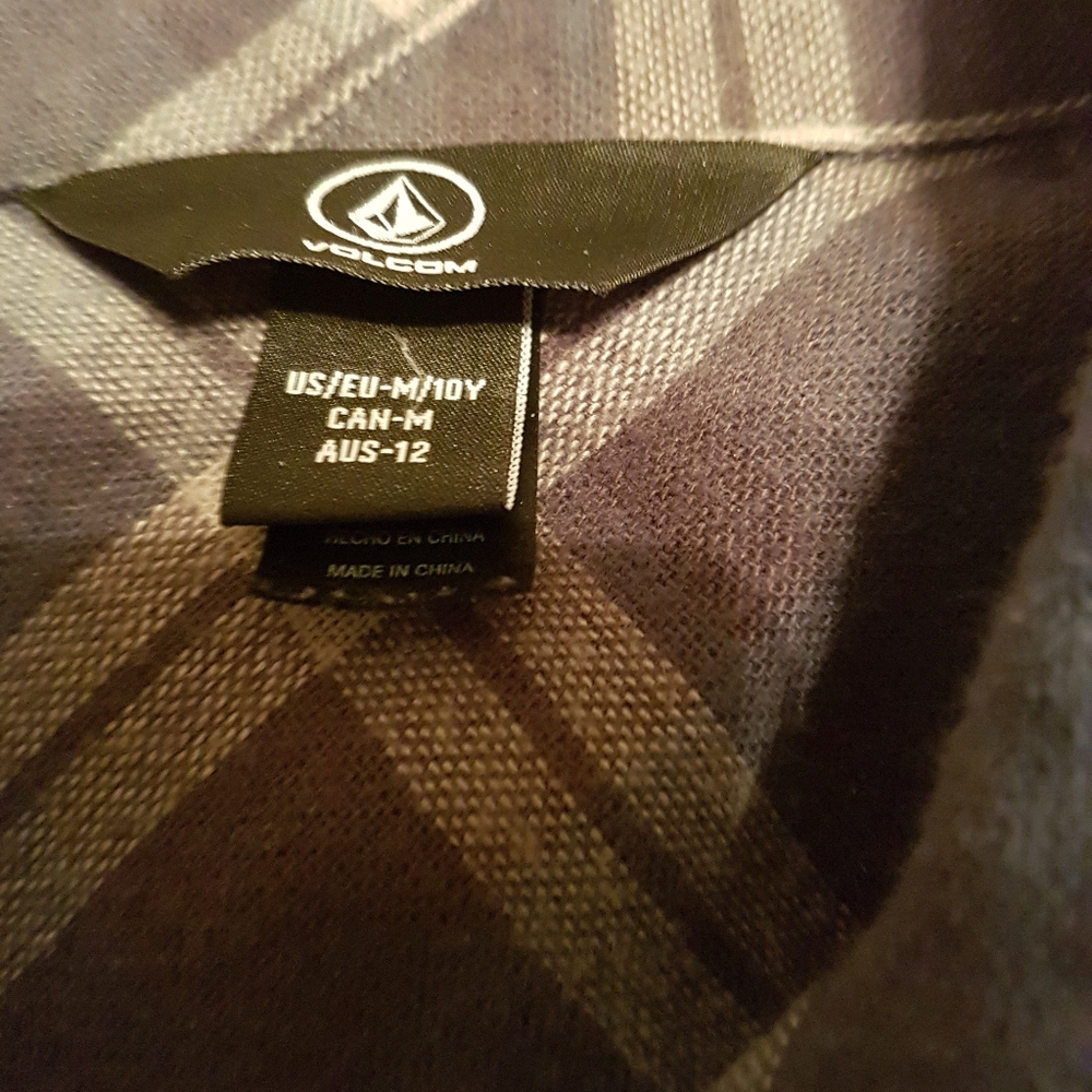 Volcom Youth Flannel Plaid Shirt - Picture 8 of 8